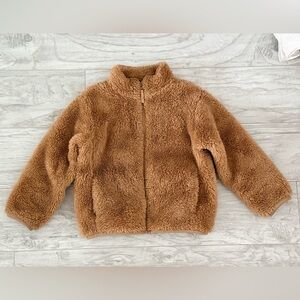 Uniqlo Kids Tan Puffer Jacket